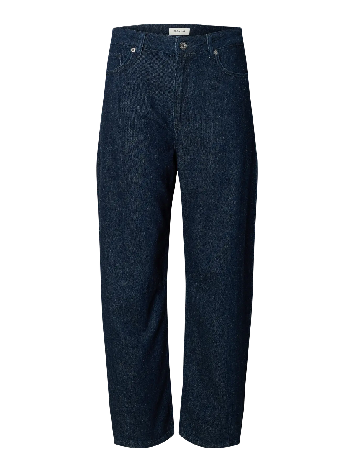 SLFLOOSE Barrel Hanny MW Jeans - Dark Blue