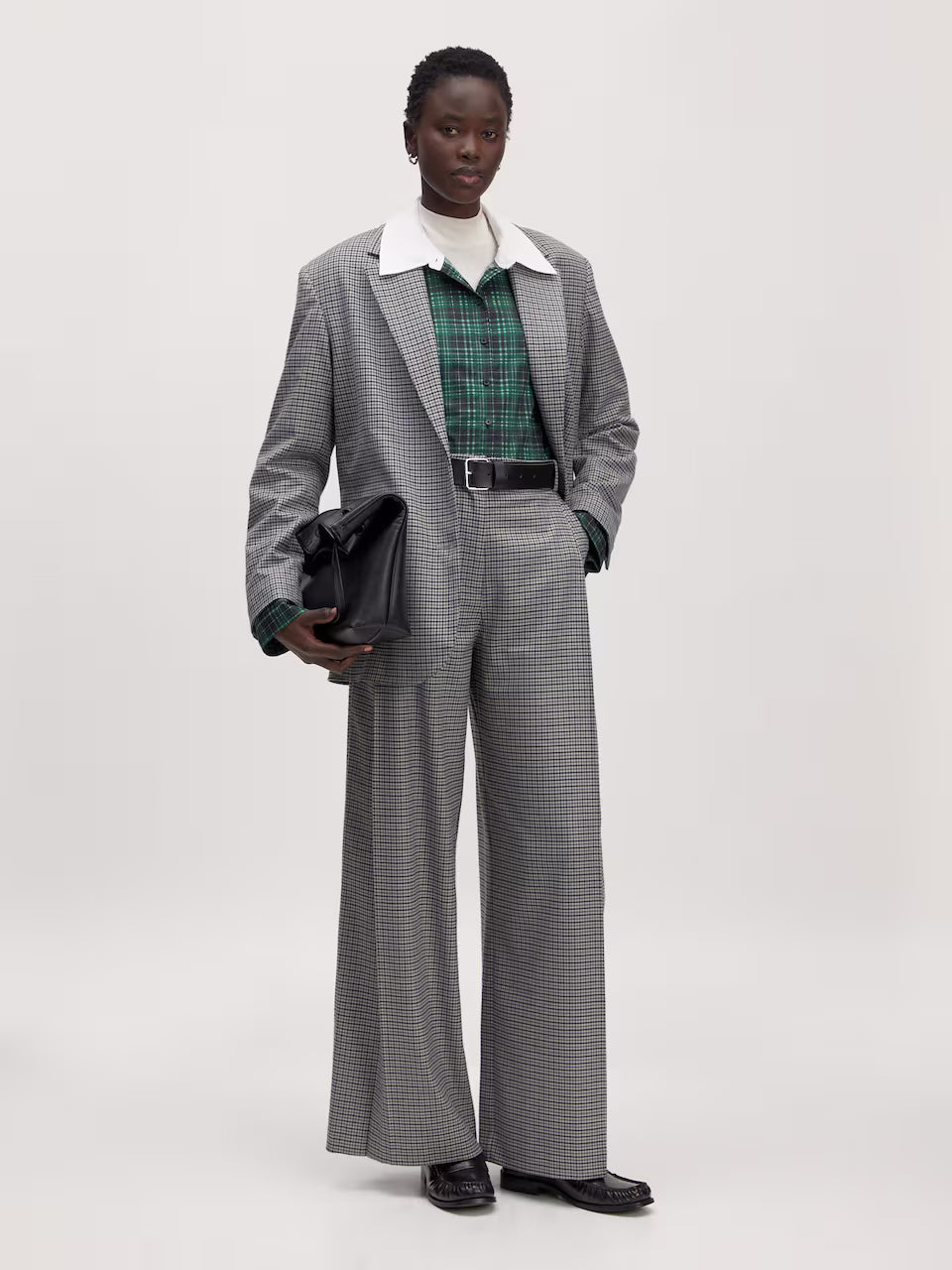 LANEA Trousers - Grey Check