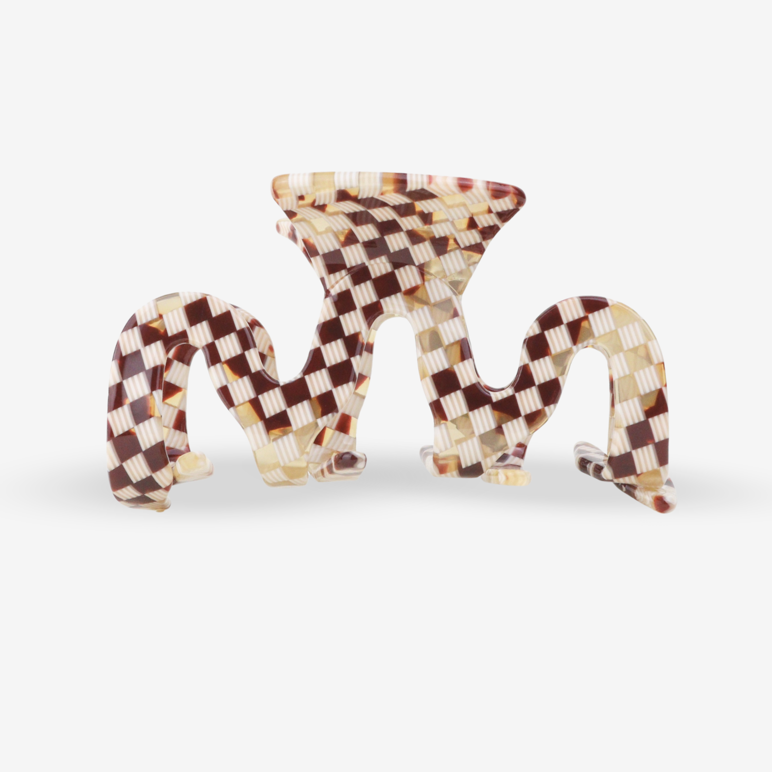 Hair Clip - Grand Wave Check