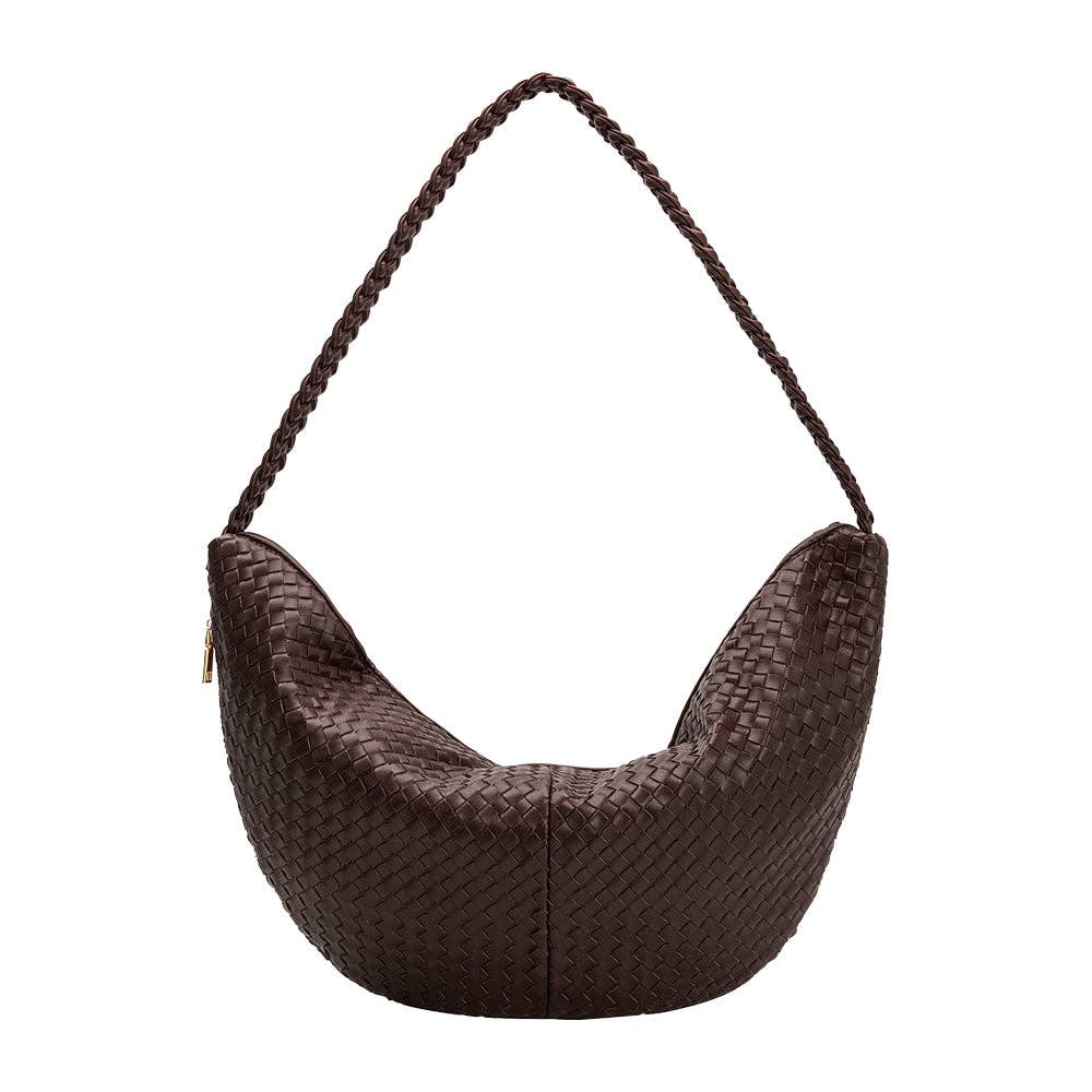 Raquel Espresso XL Recycled Shoulder Bag