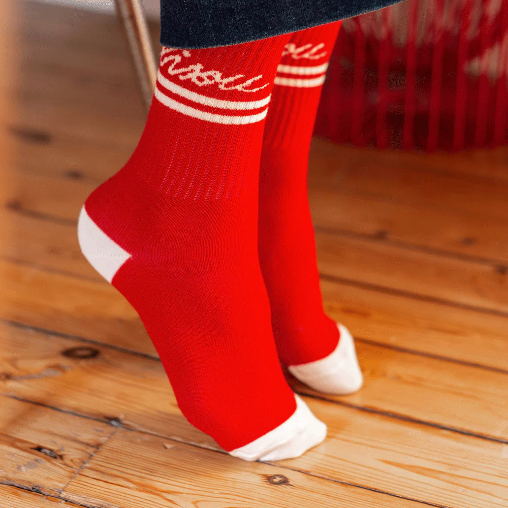 BISOU Socks red One Size