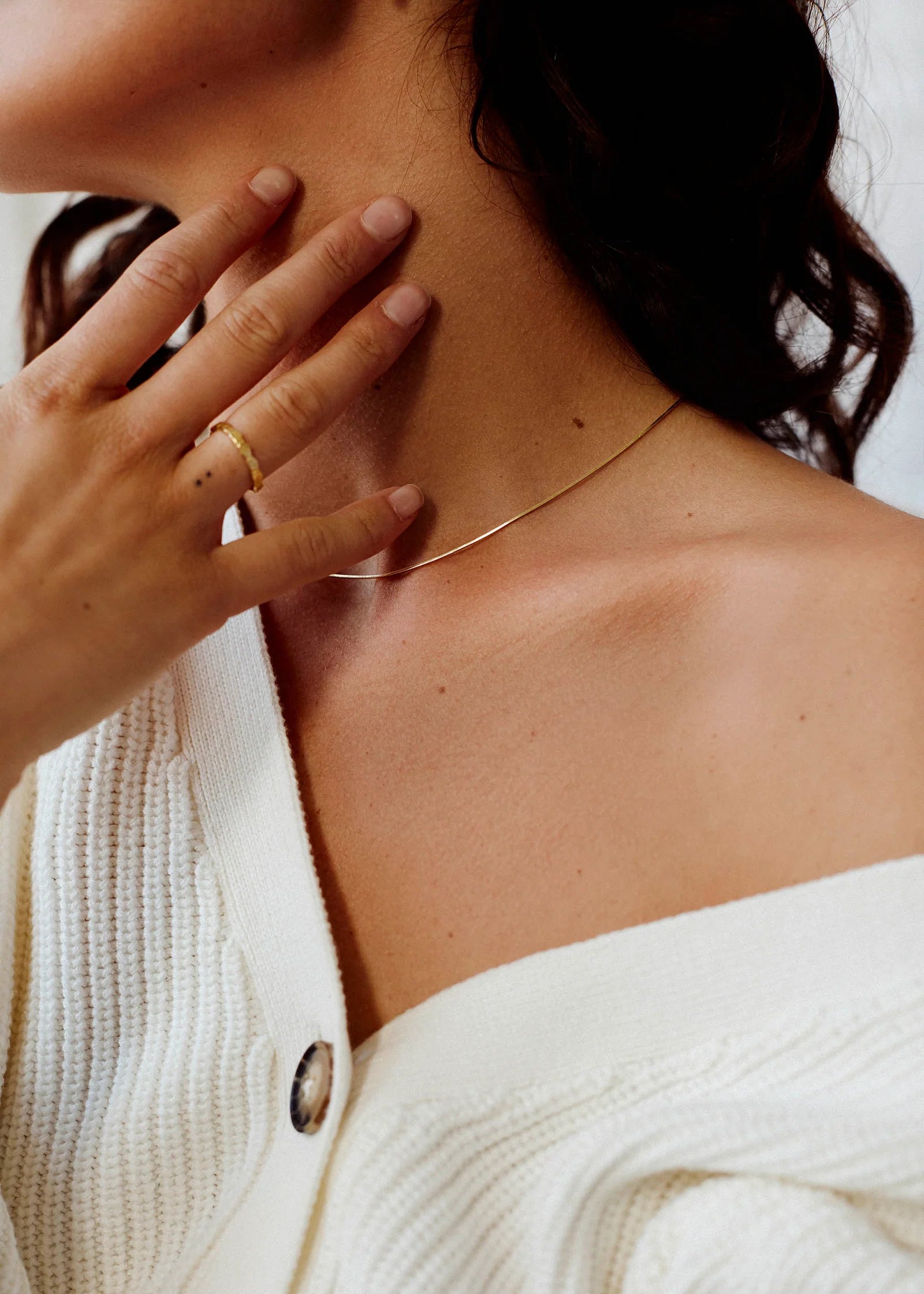 PLAIN AFFAIR necklace SILVER