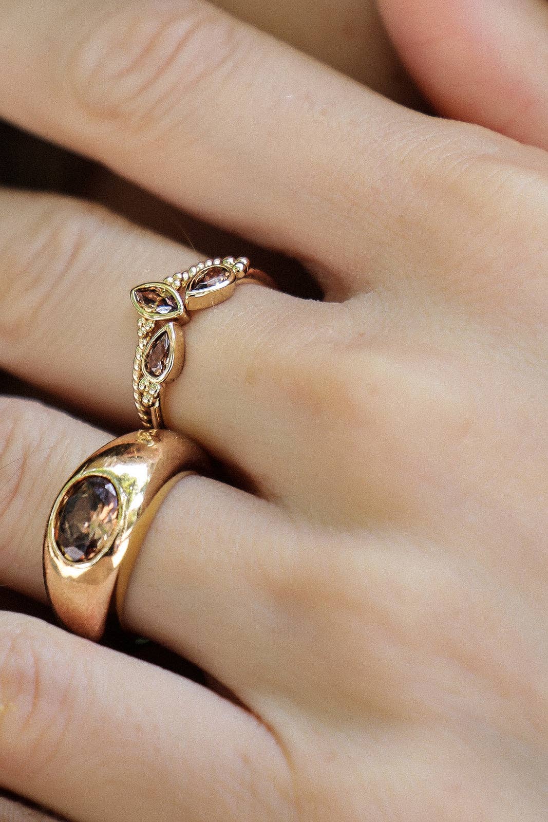 ODILE ring COFFEE