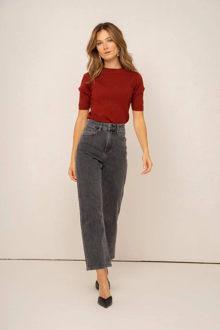 SOFIE jeans Straight Jeans GREY