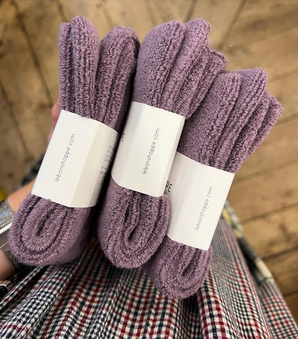 CLOUD socks PLUM