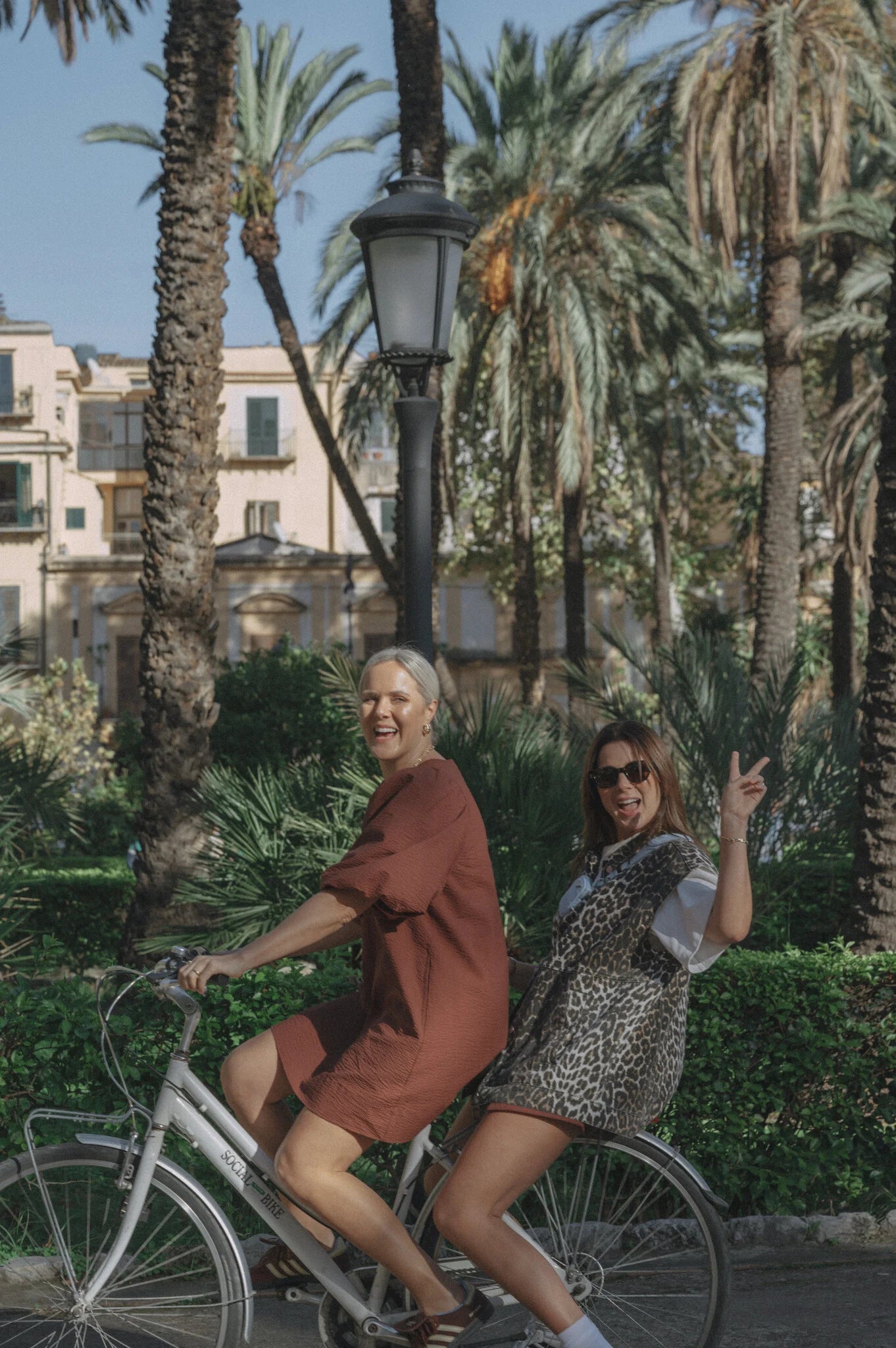 LOA Denim Sleeveless Jack Leopard