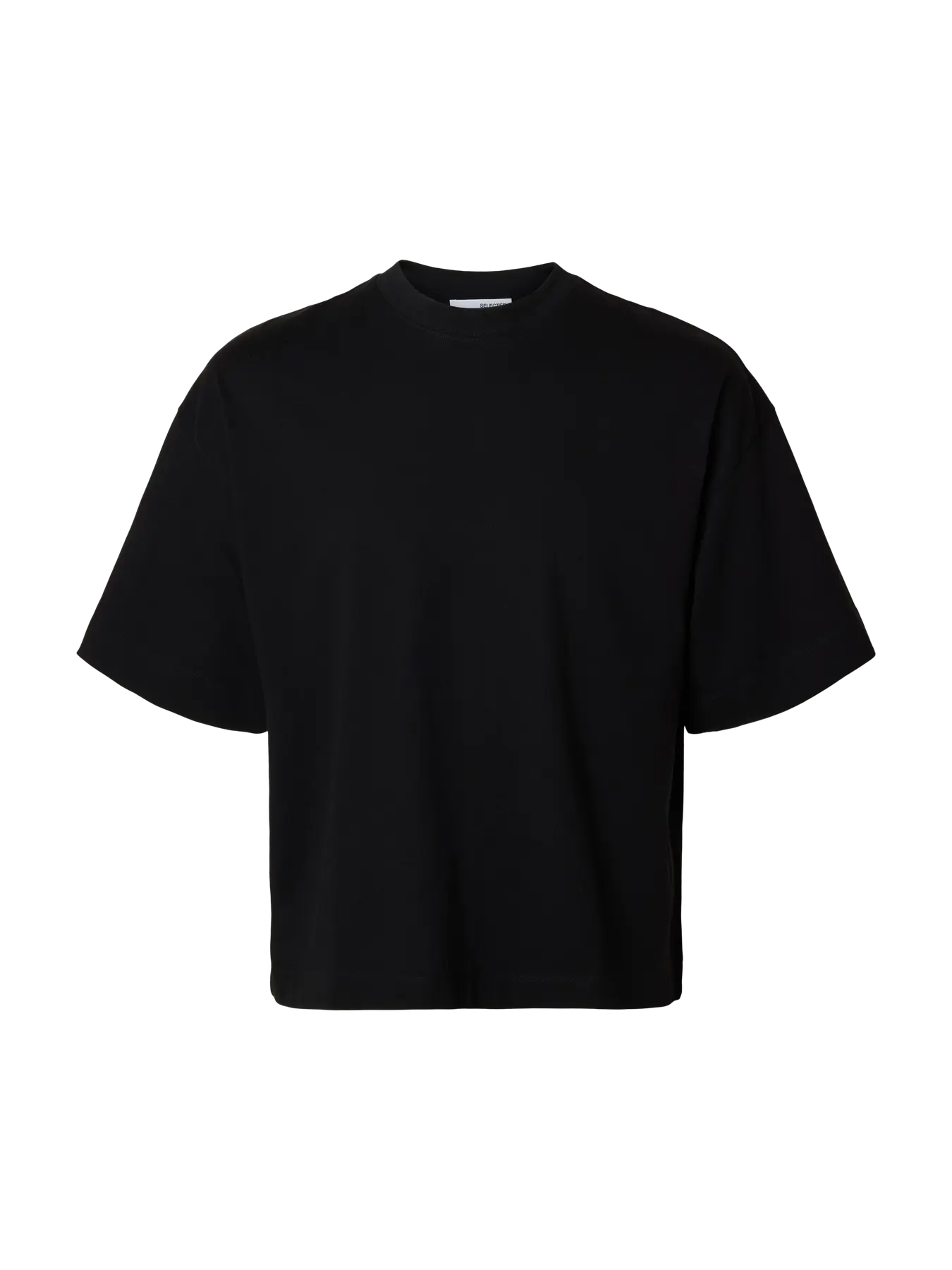 SLWCOL WOMAN 2/4 Oversized tee BLACK