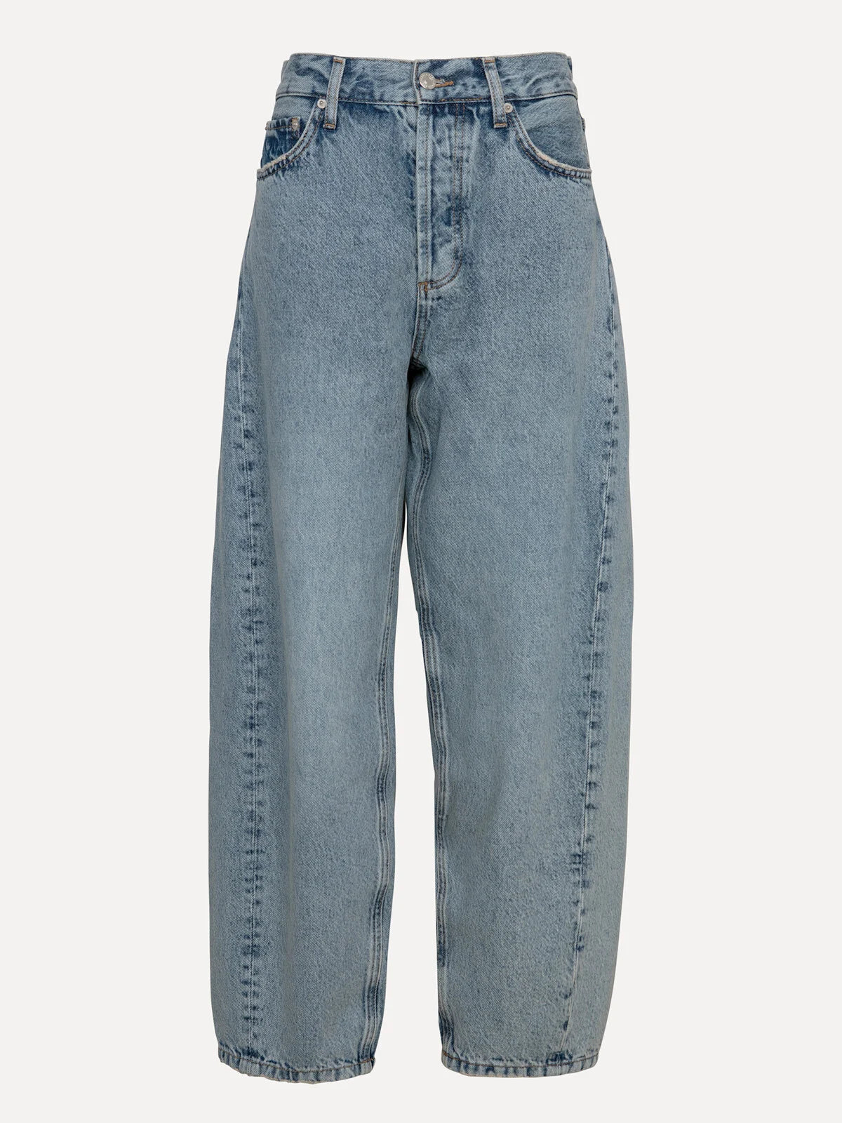 MERYL Balloon Jeans MID BLUE