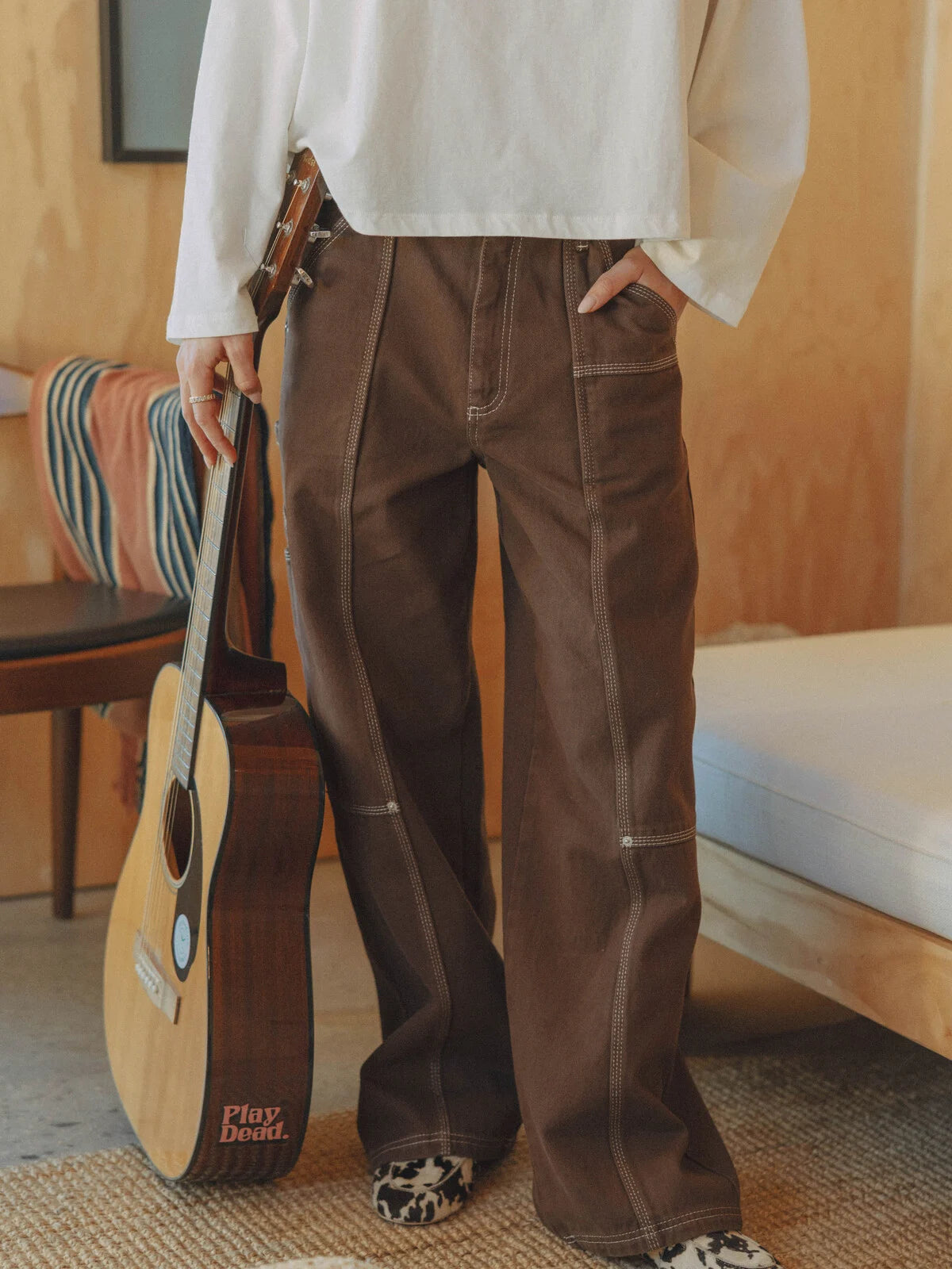 MILL Pants - Brown