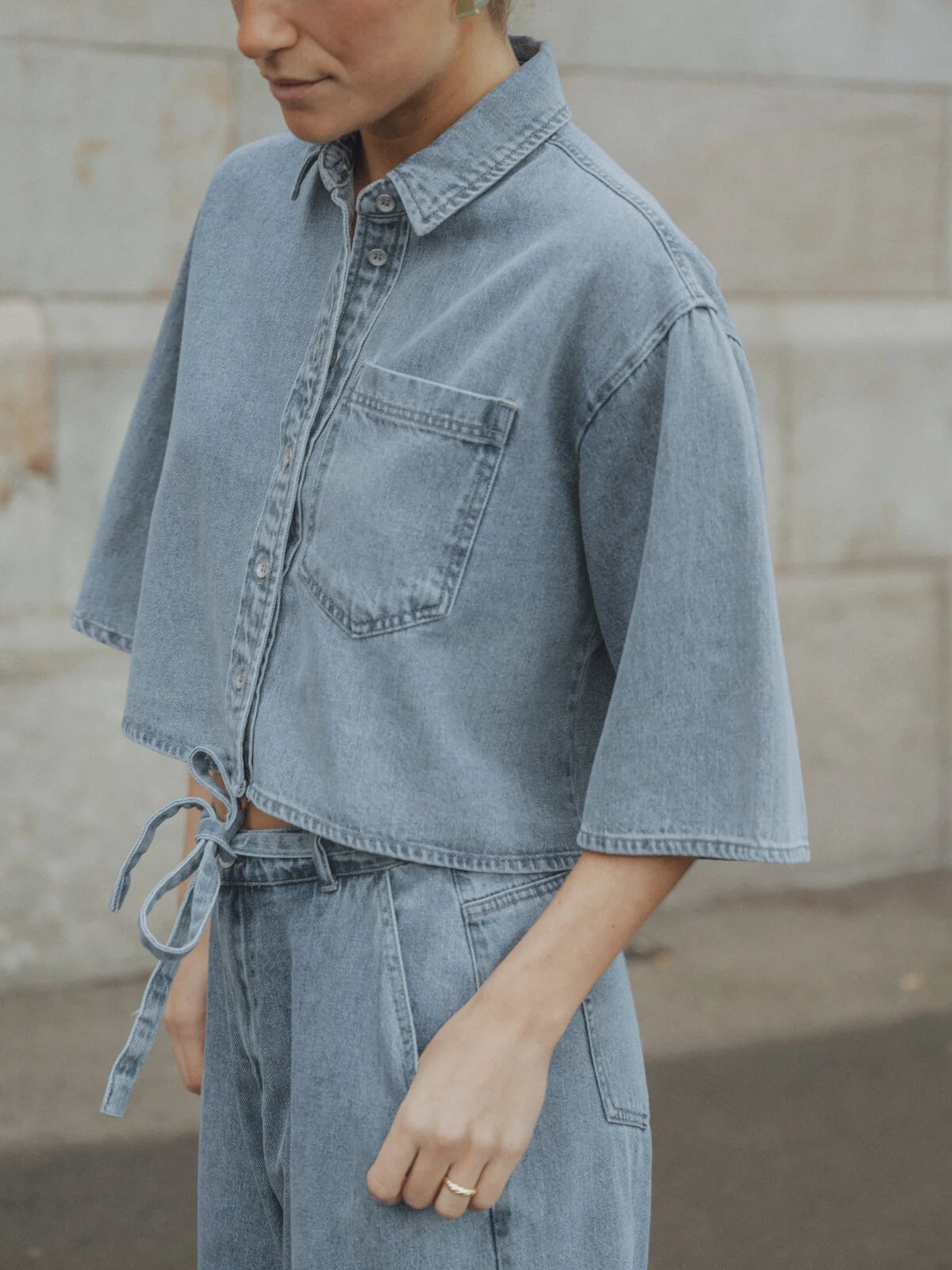 LOGAN Shirt Blue Denim