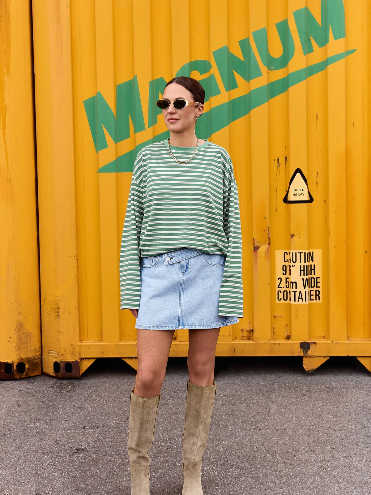 GINGER Skirt - Light Blue