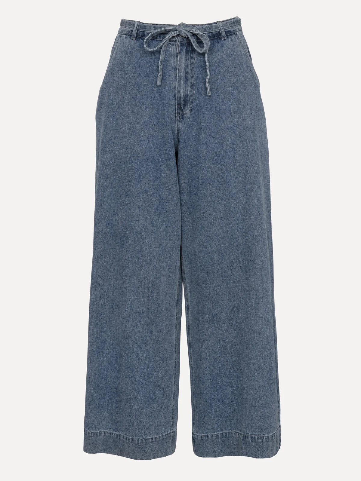 MAYA Wide Leg Jeans BLUE DENIM