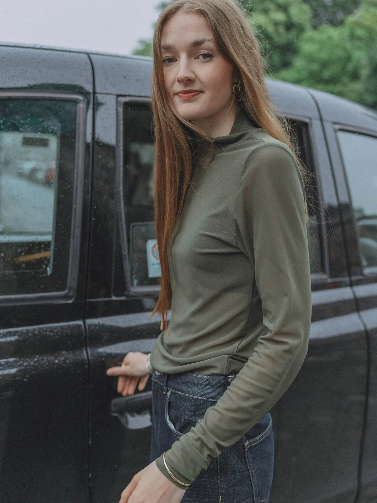 MARLOES Longsleeve - Khaki