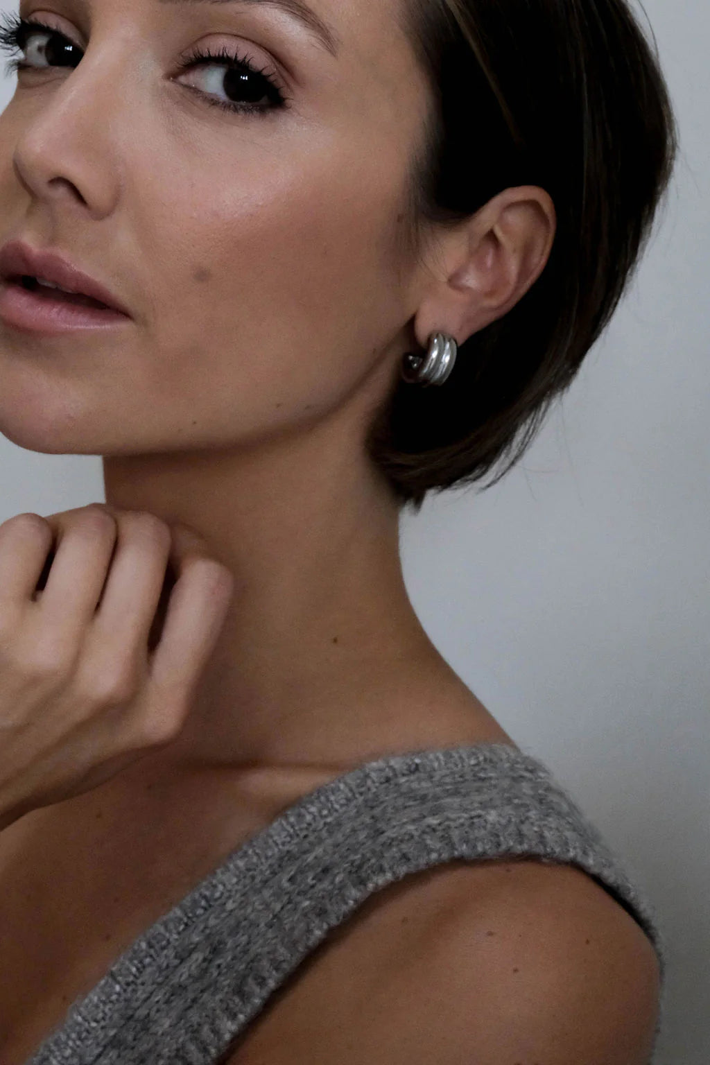 CHARLOTTE Oorbellen silver