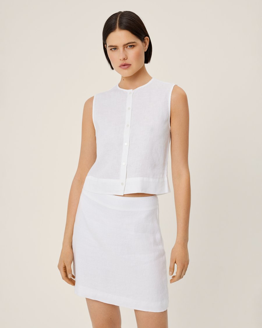 CLARITTA Skirt BRIGHT WHITE