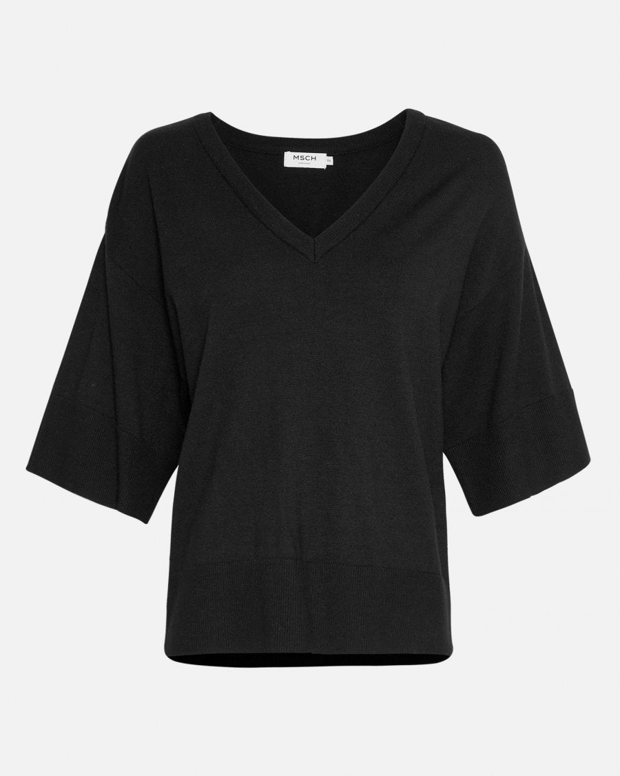 ESLINA Rachelle 2/4 t-shirt BLACK