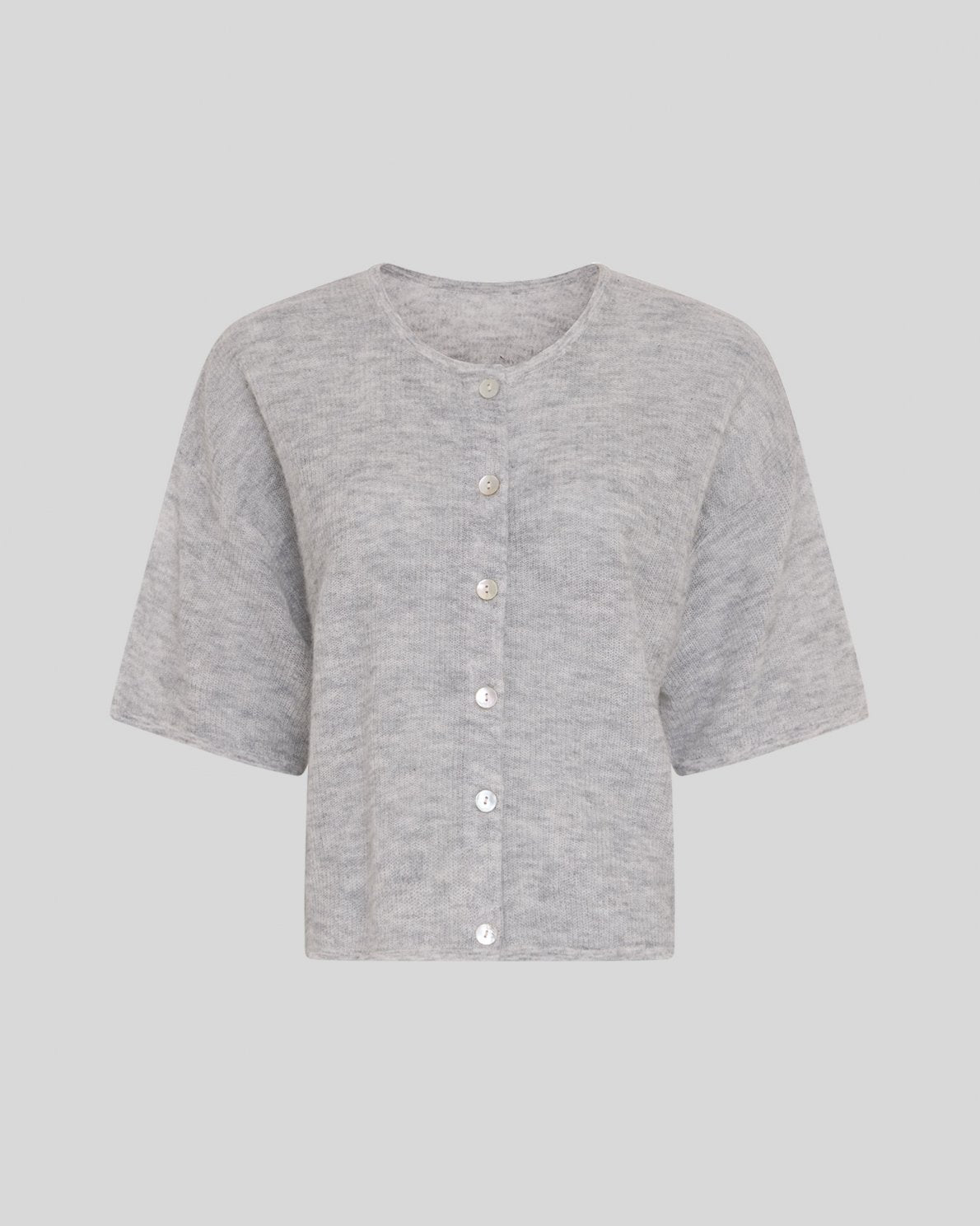 MSCHAURELIA 2/4 cardigan LIGHT GREY