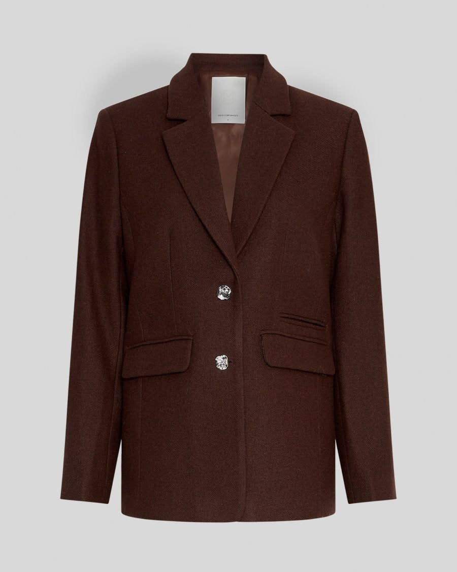 Elliot Loose Blazer - Hot Fudge