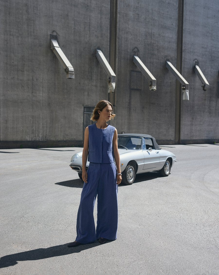 MSCHFRODE Hw Pants - Vintage Indigo