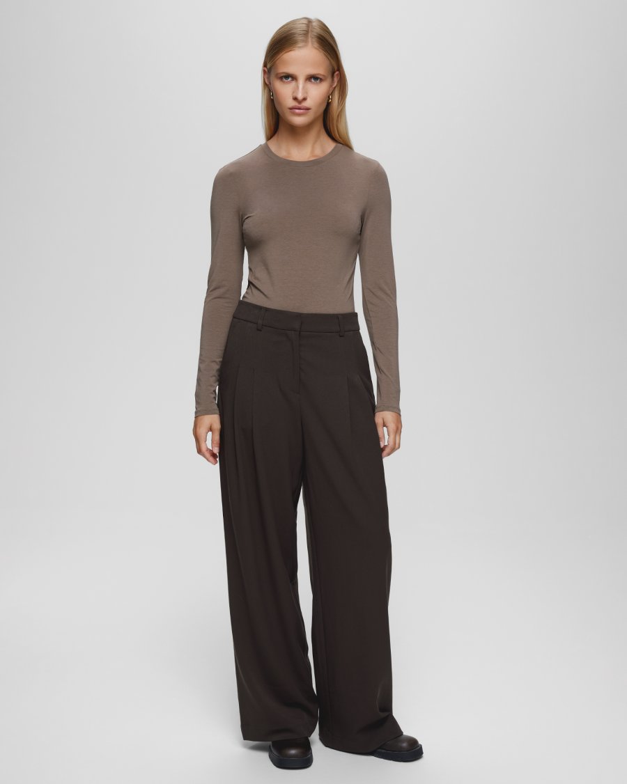 HENRIKA Pants BROWN