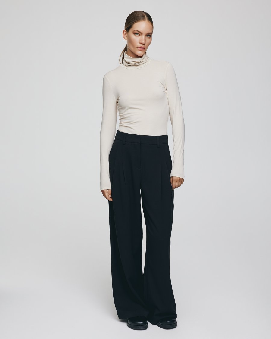 HENRIKA HW Pants BLACK