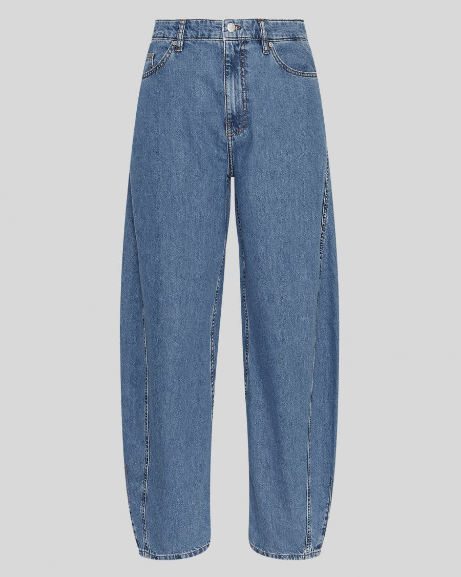 Kobane Lis Barrel - Mid Blue Wash