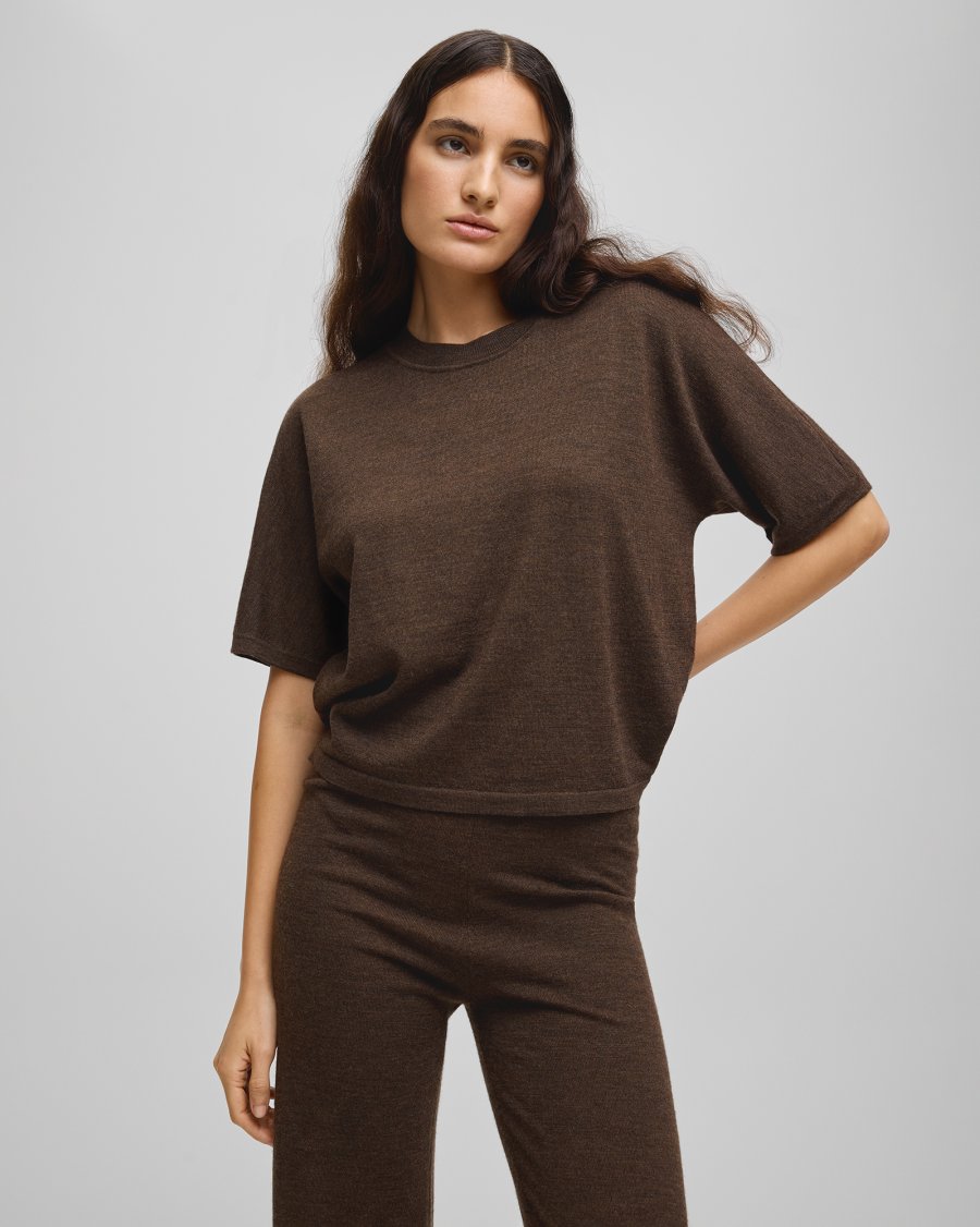 NEMA Avalina 2/4 Pullover - Brown