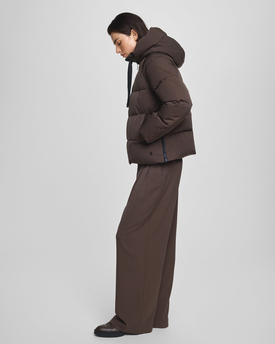 Pavinaria Short Jacket - Brown