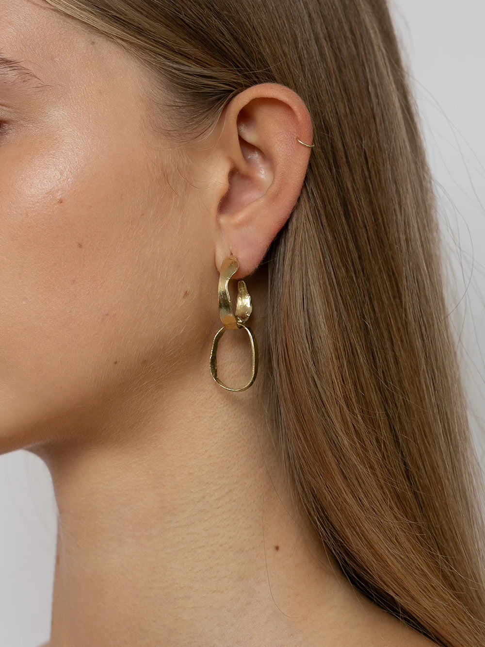 MY BUDDY Earring GP 14k