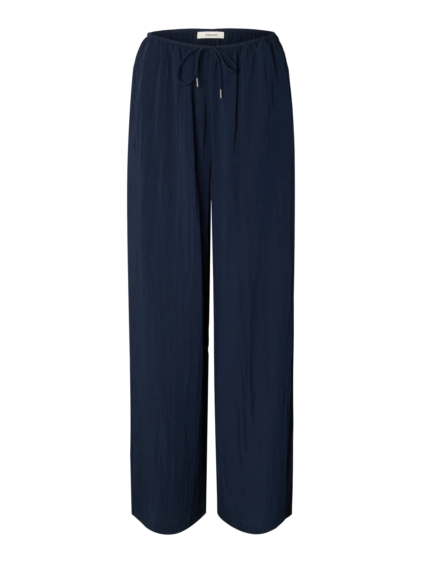 SLFIONA HW wide string pants DARK SAPPHIRE