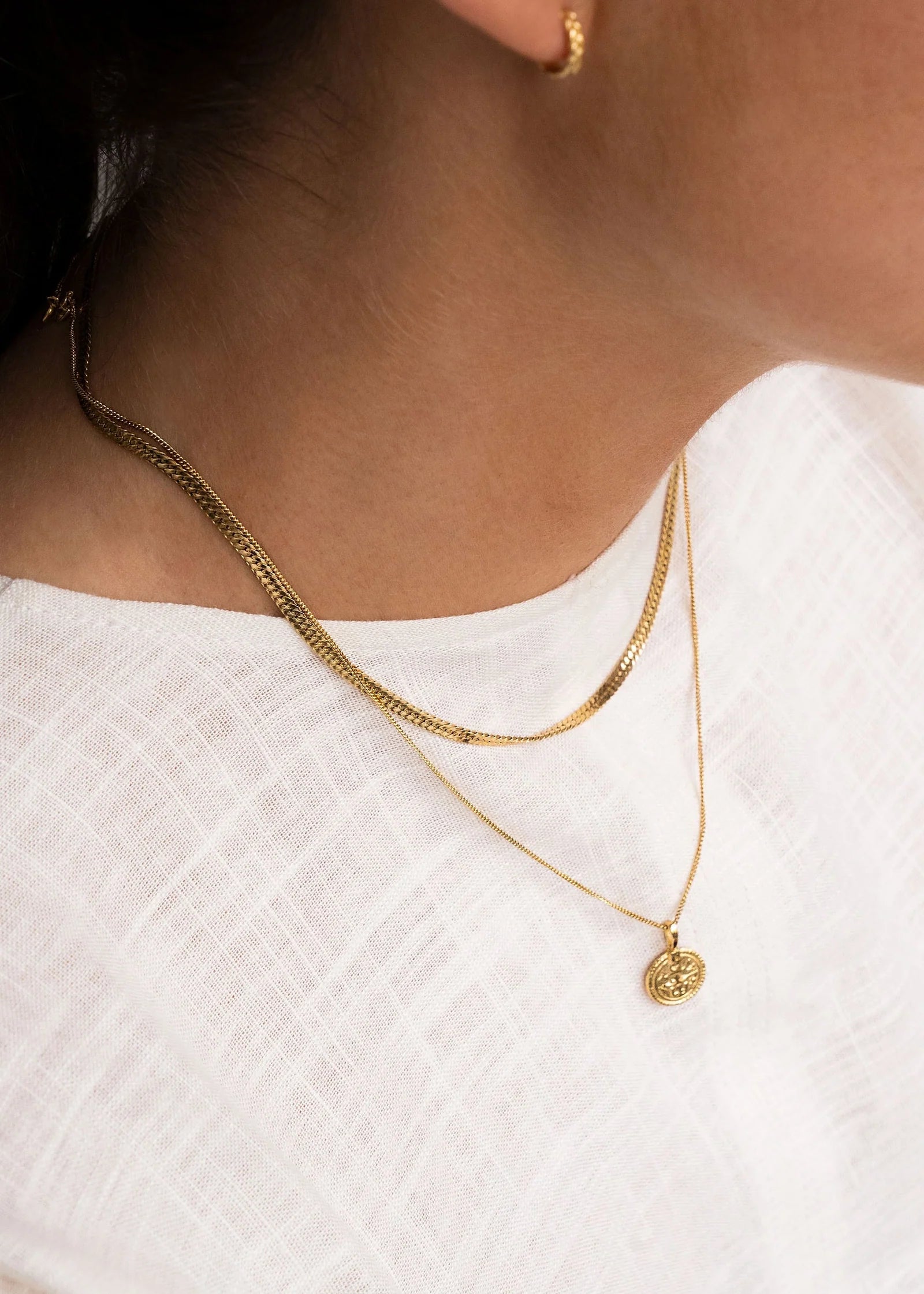 SAGE necklace SILVER