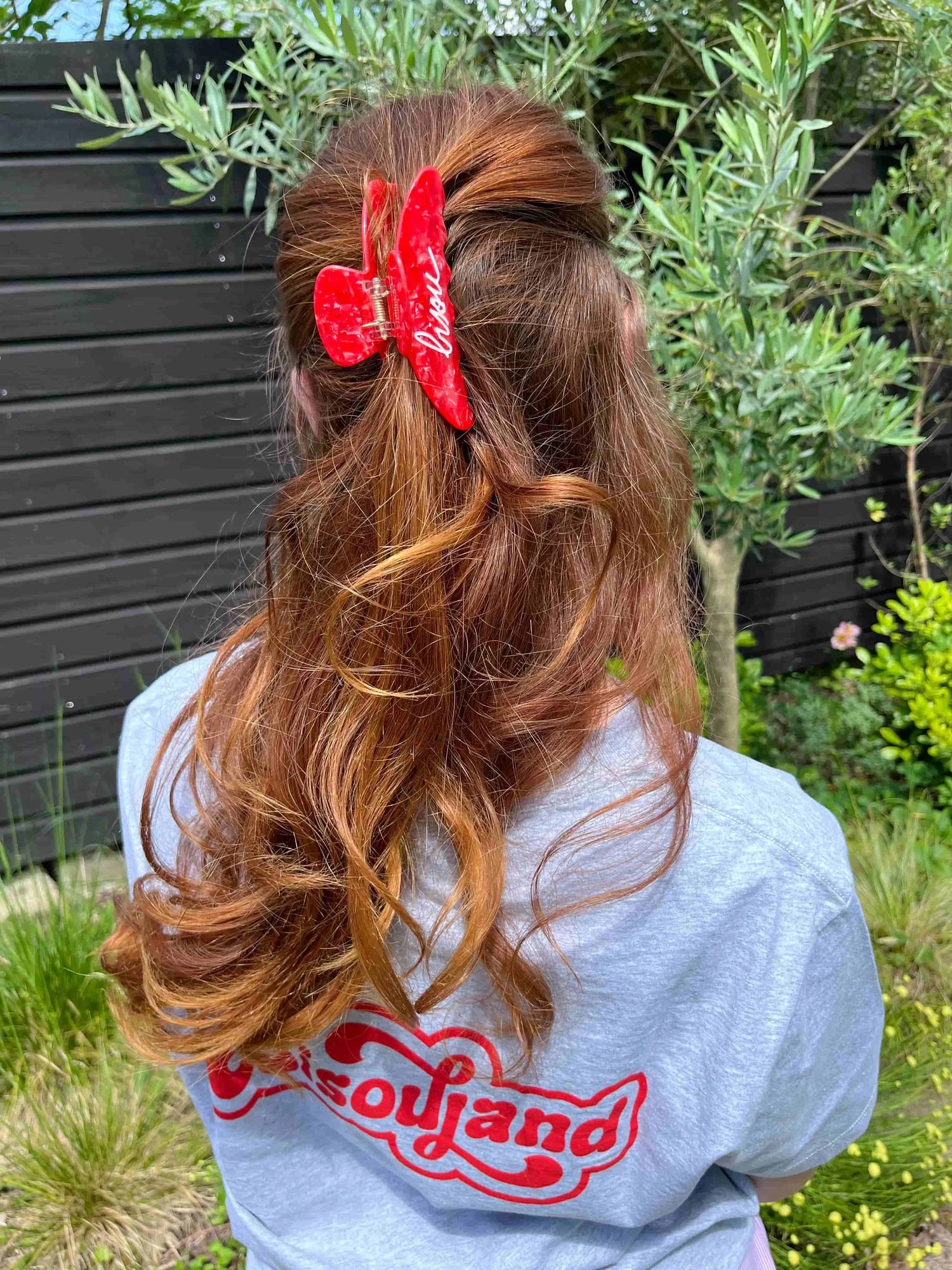 BISOU Hairclip RED