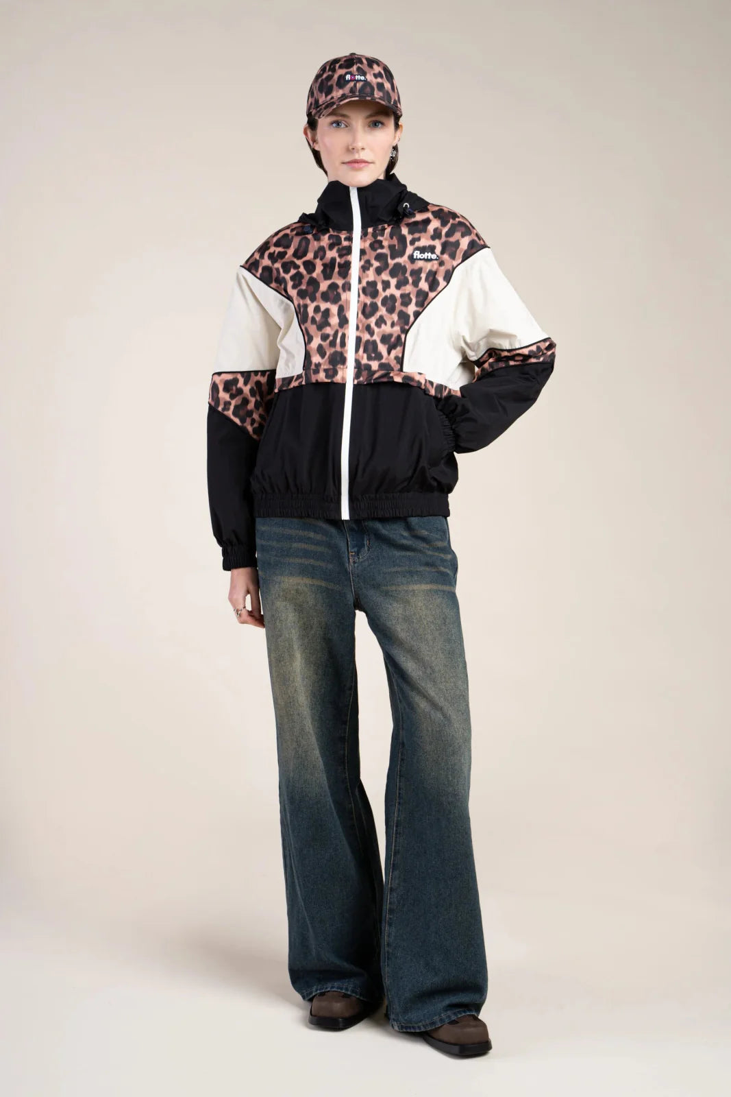 SAINT MARTIN Waterproof Jacket - New Leopard