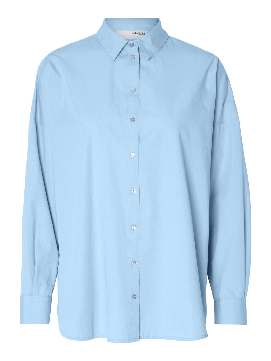SLFDINA Sanni Shirt CASHMERE BLUE