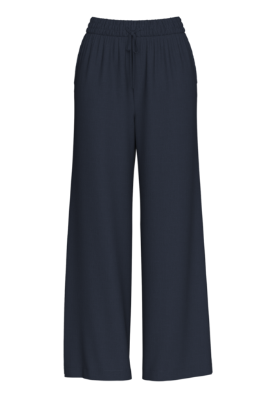 SLFVIVA GULIA hw long linen pants NAVY