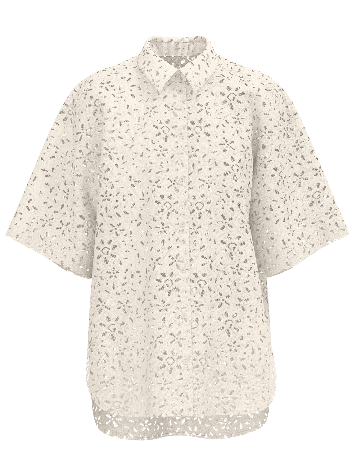SLFKAROLA 2/4 Oversize Lace Shirt B