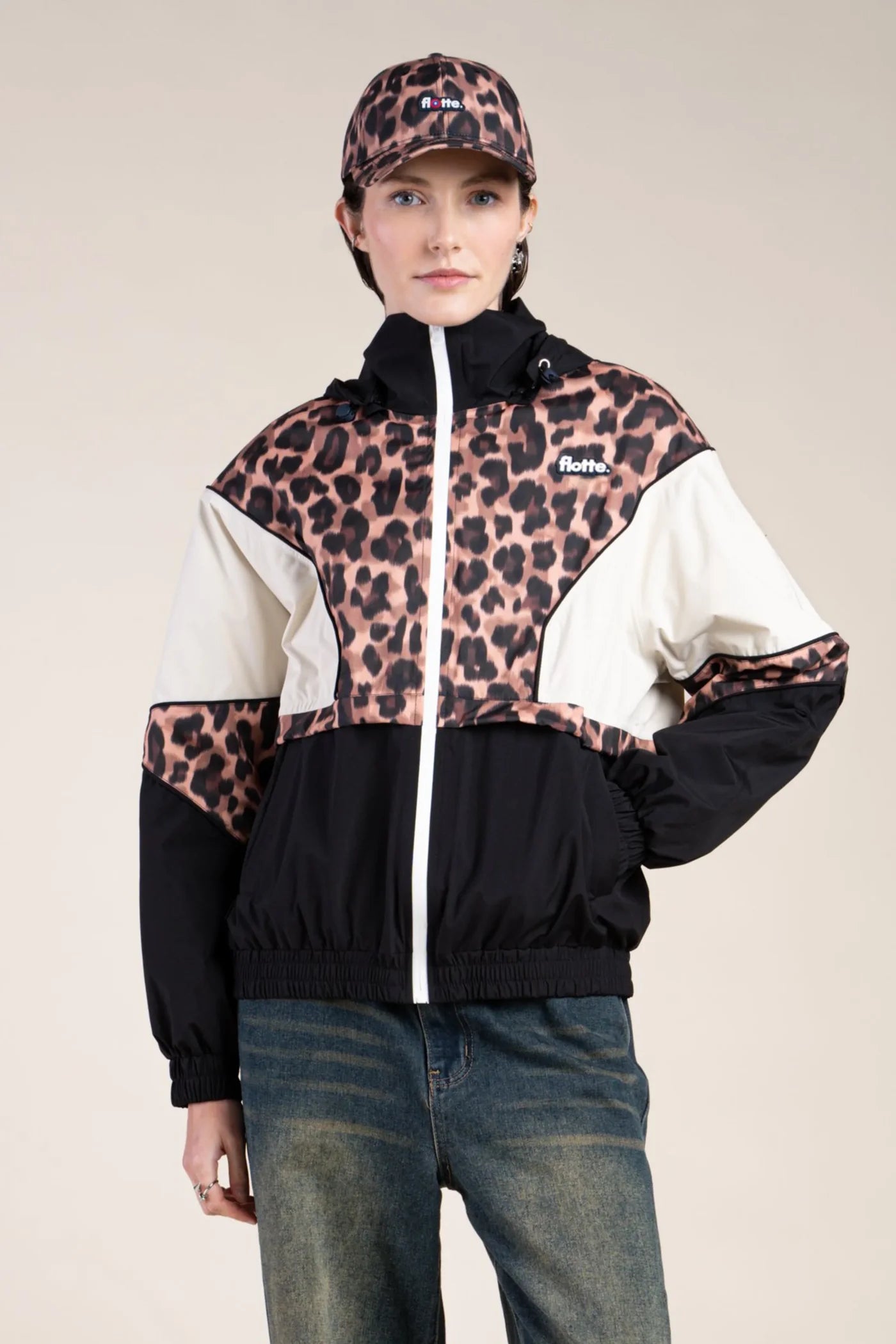 SAINT MARTIN Waterproof Jacket - New Leopard