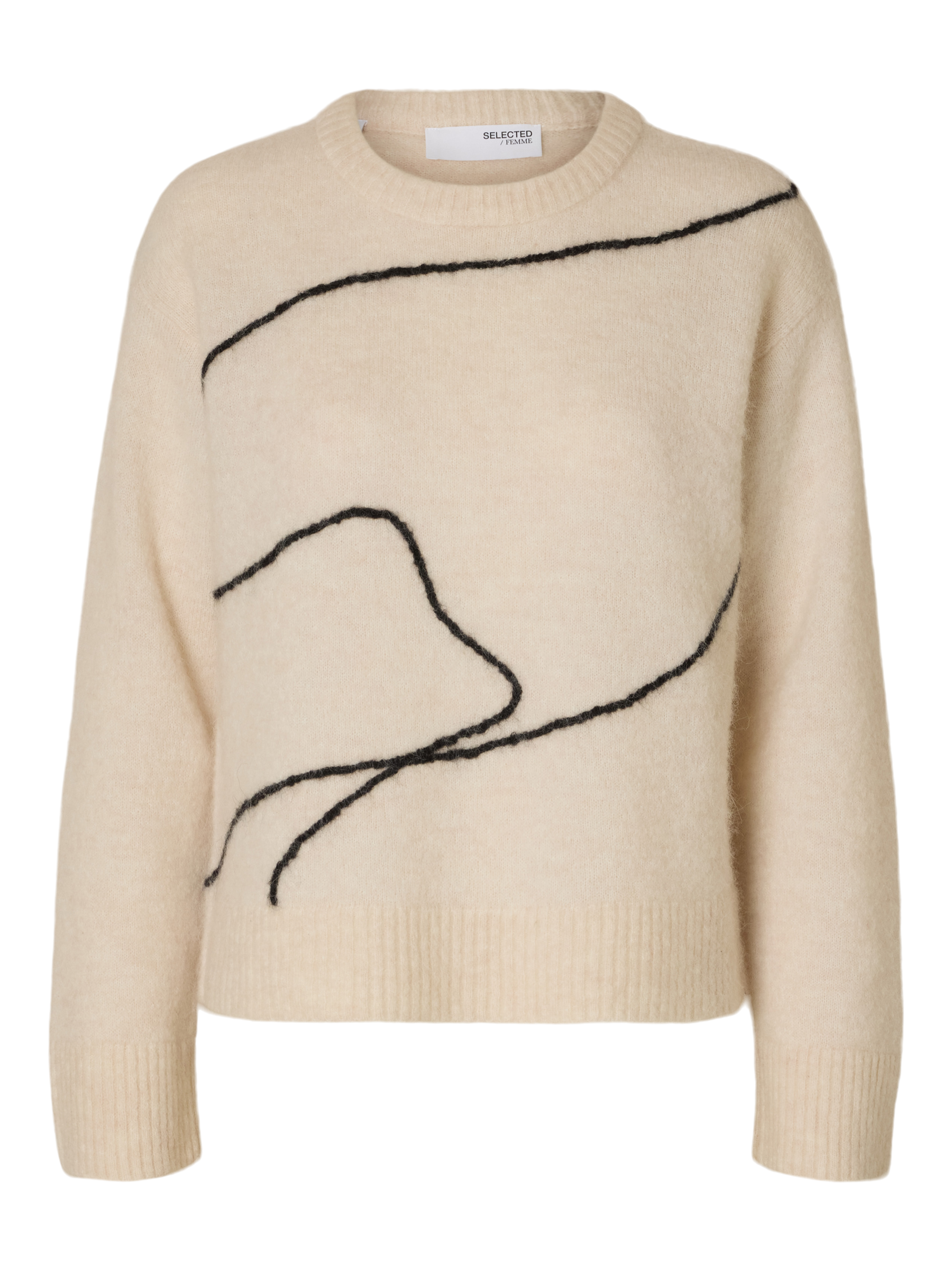 SLFSIA Ras LS Knit Artwork