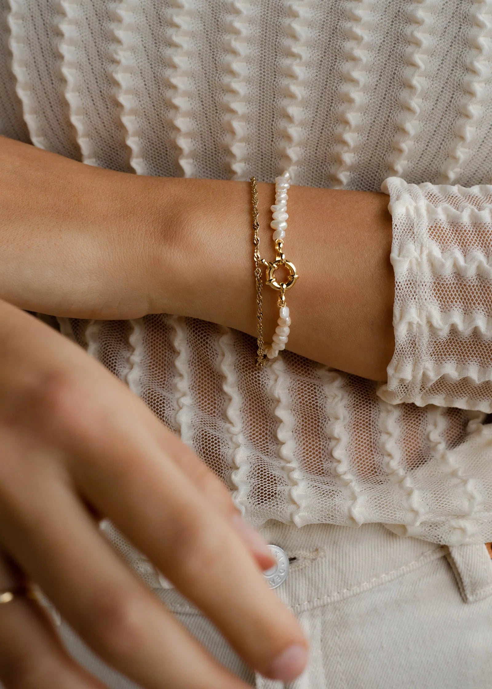 PERLE bracelet GP