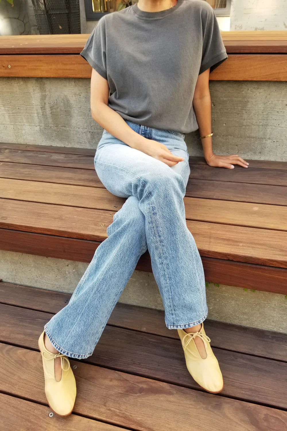 EASE tee VINTAGE BLACK