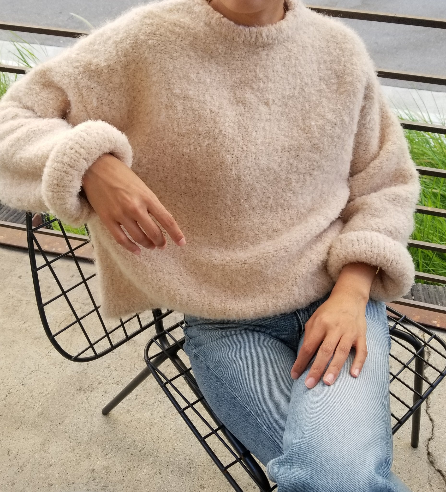 ENVIE sweater⎜Sand