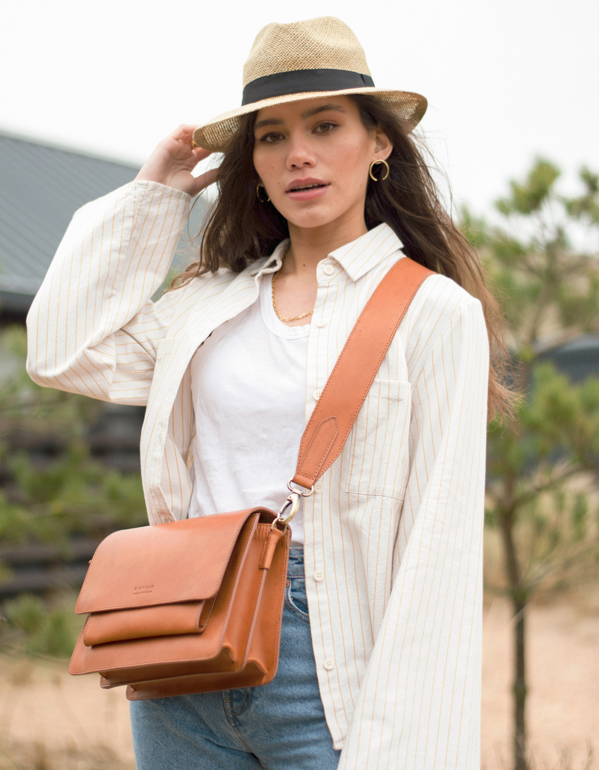 HARPER⎜Camel classic leather
