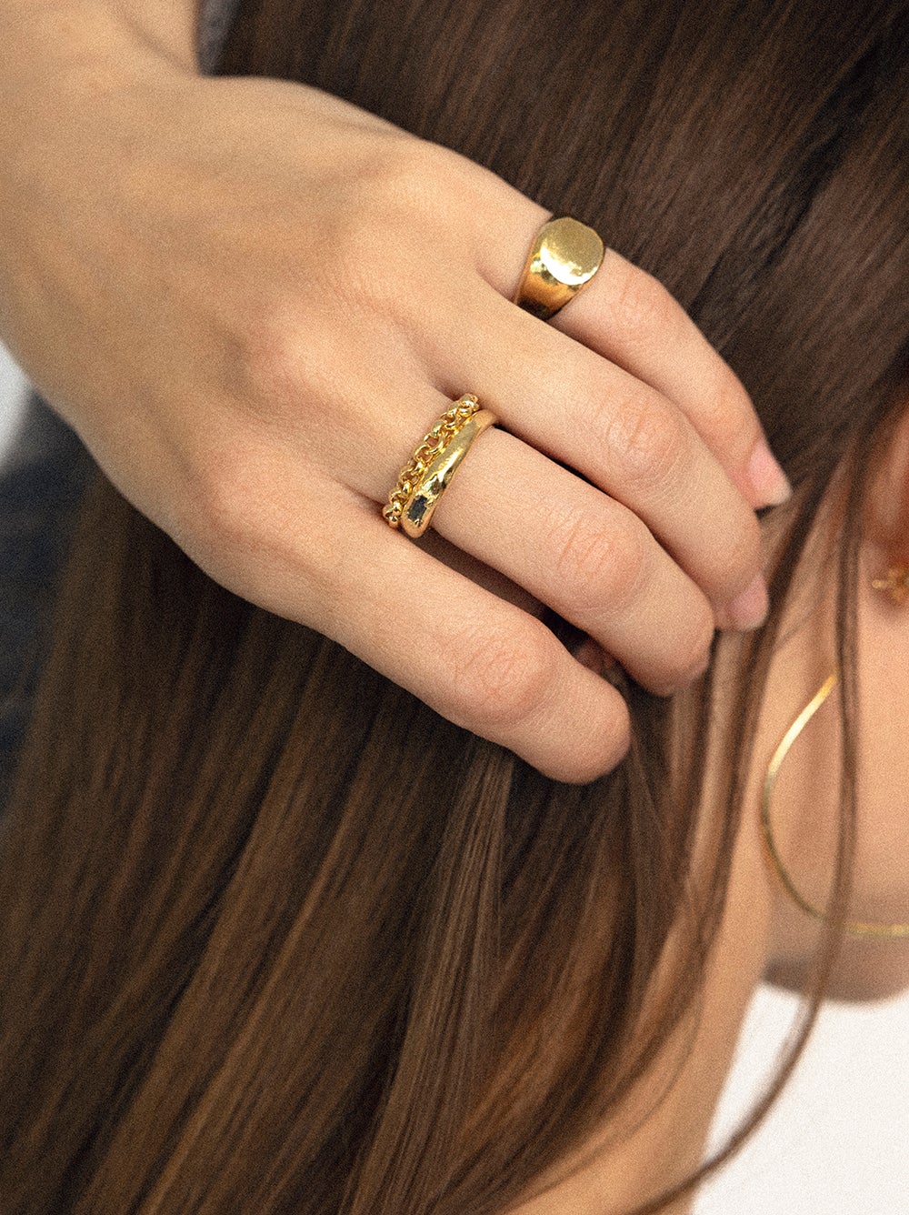 ALLROUNDER ring⎜Goldplated