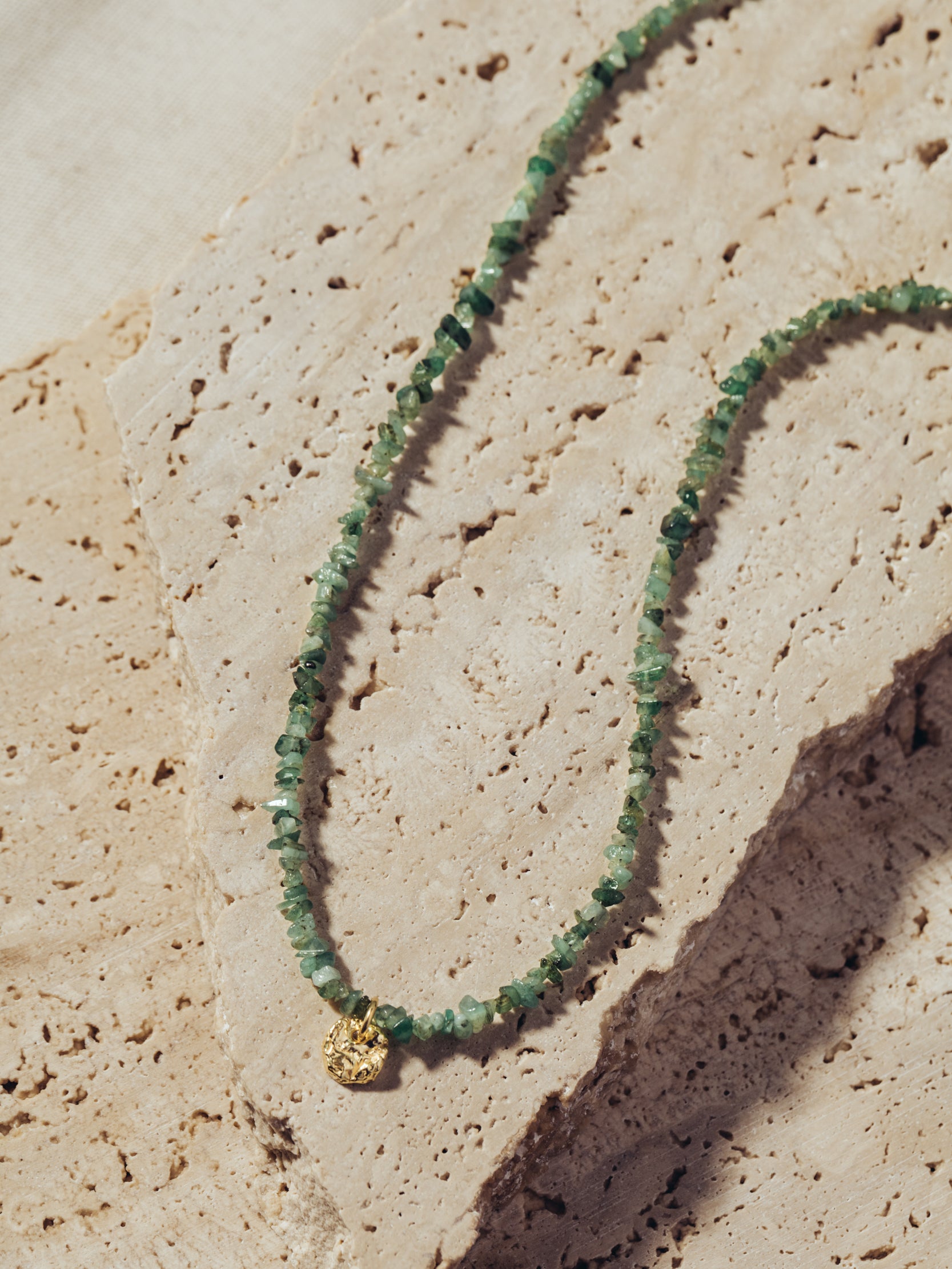 A TOTAL GEM necklace⎜Goldplated
