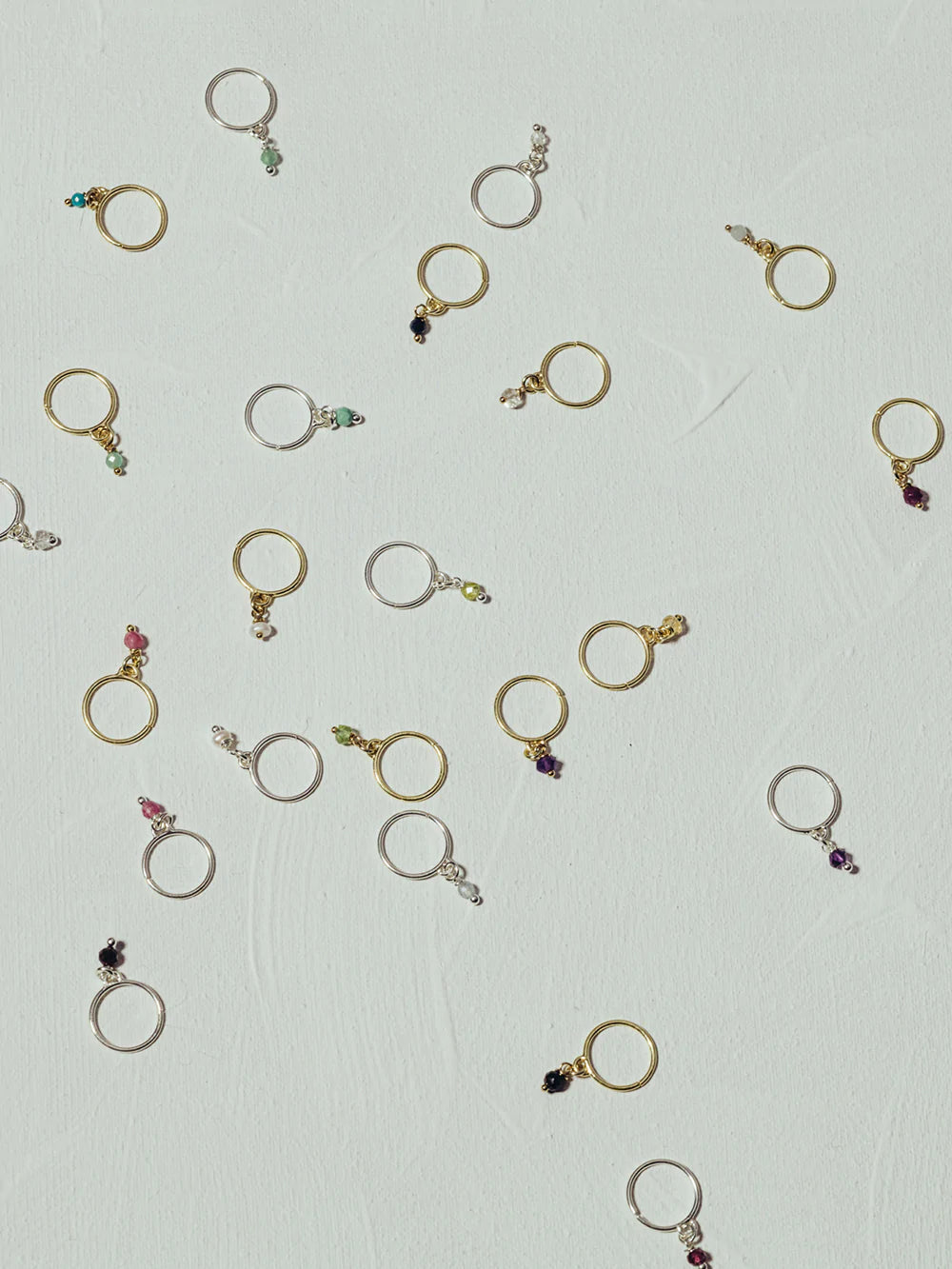 BIRTHSTONE Earring | Silver