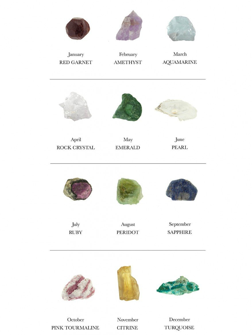 BIRTHSTONE necklace⎜Goldplated