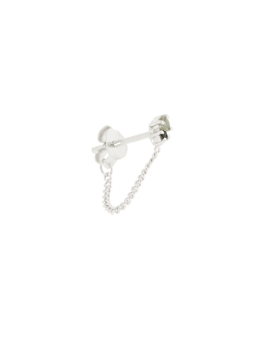 BOTH OF US chain earring⎜Silver