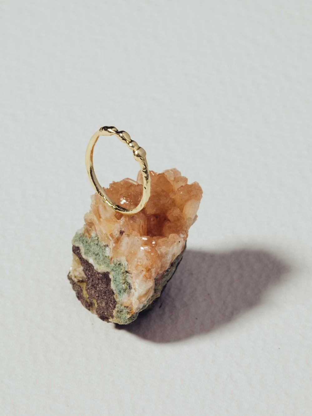 BUBBLE ring⎜Goldplated