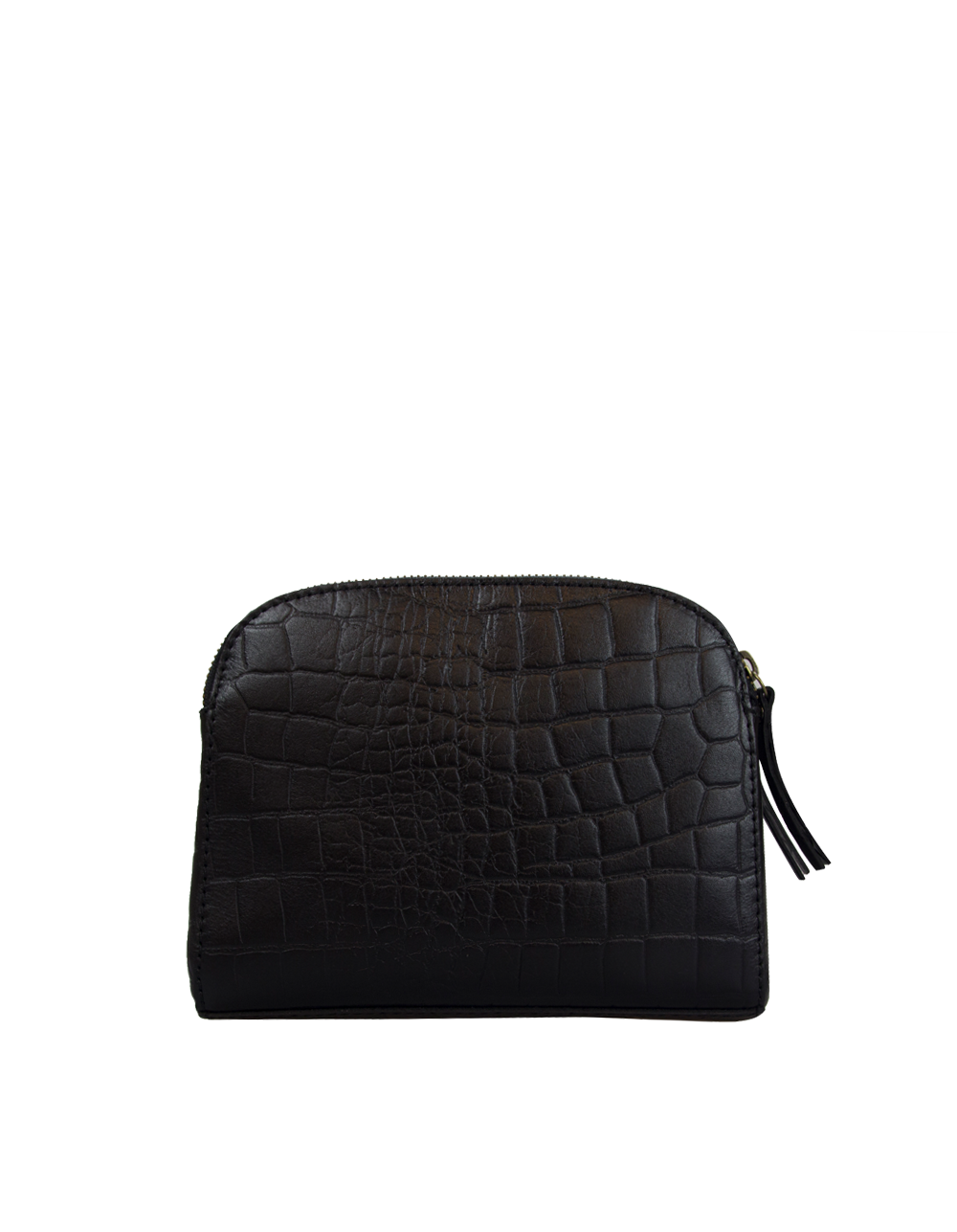 EMILY⎜Black classic croco leather
