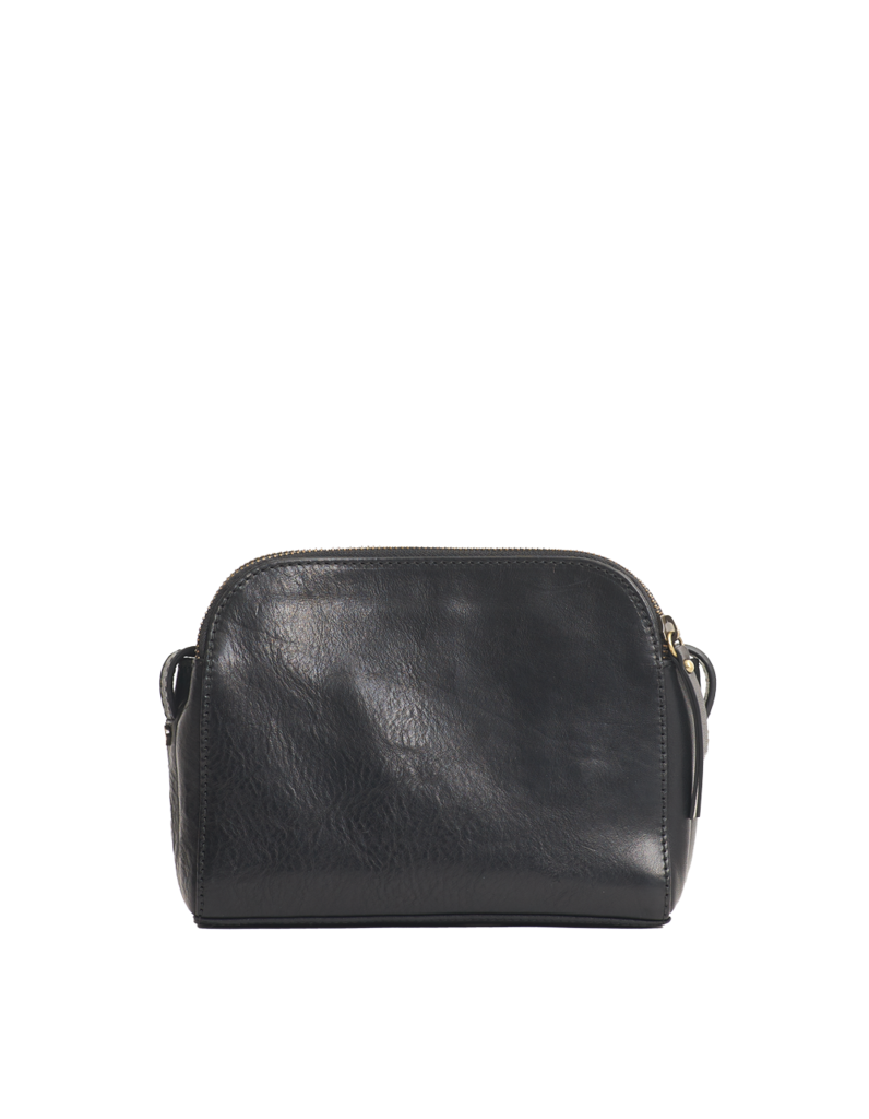 EMILY⎜Black Stromboli leather
